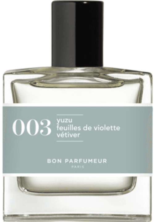 003 yuzu feuilles de violette, vétiver
