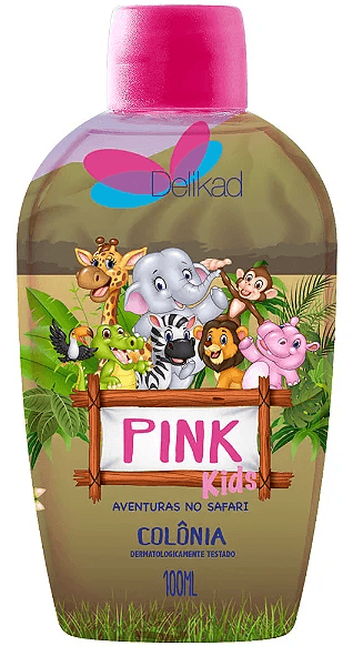 Aventuras no Safari Pink Kids