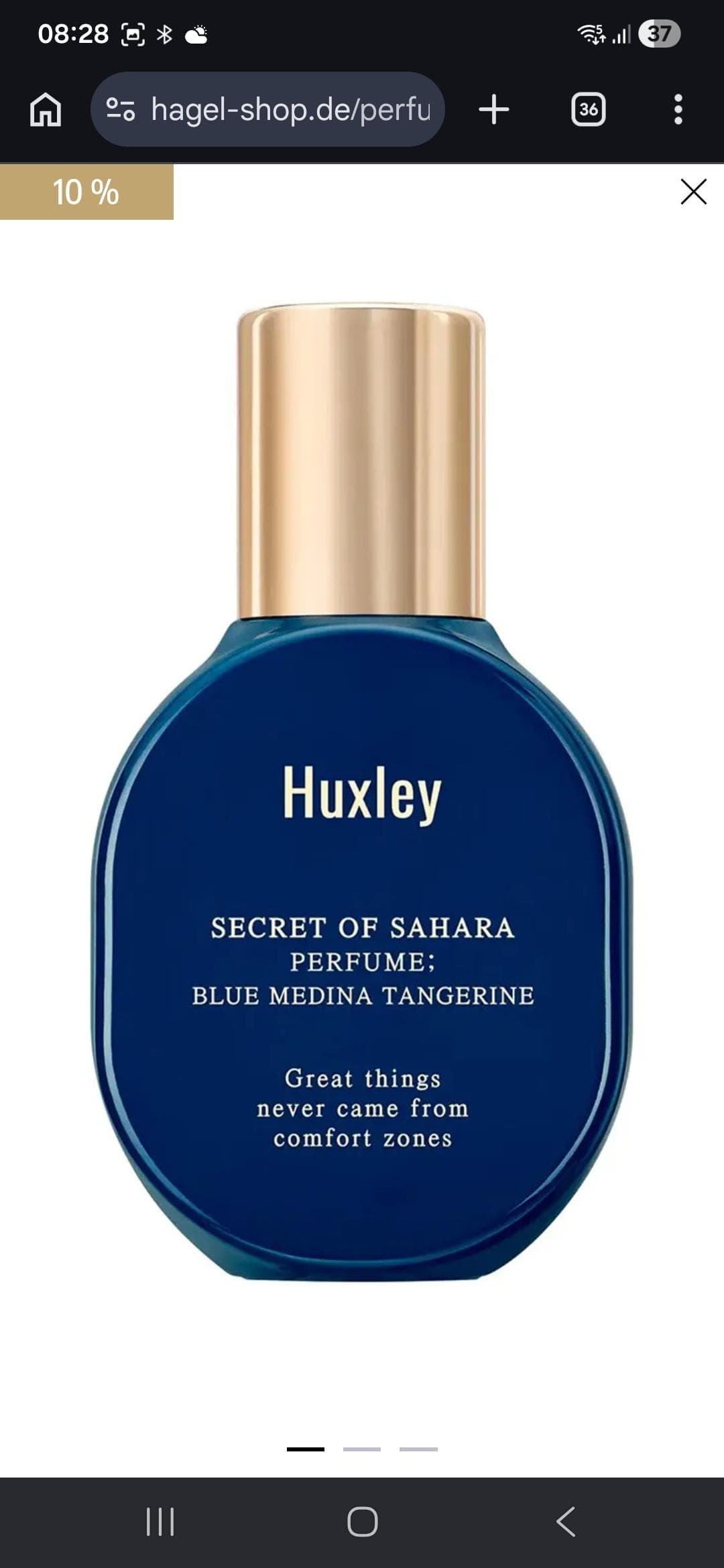 Blue Medina Tangerine