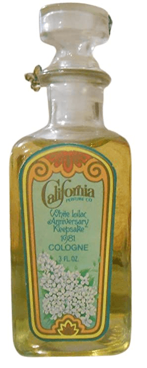California Anniversary Keepsake White Lilac