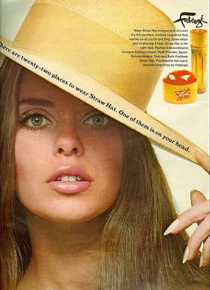 Faberge Straw Hat