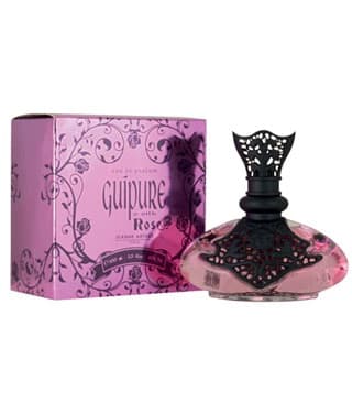 Guipure & Silk Rose
