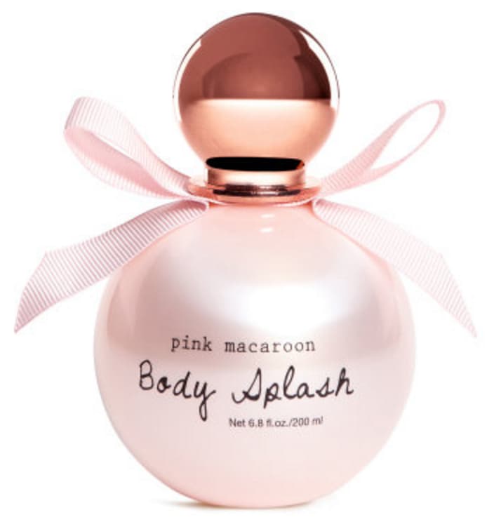 Pink Macaroon Body Splash
