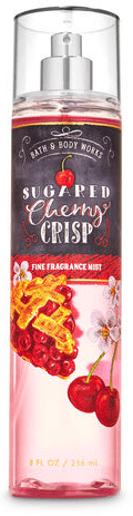 Sugared Cherry Crisp